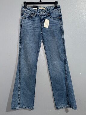 Premium Levi Strauss & co NOUGHTIES BOOTCUT Blue Flare Jeans